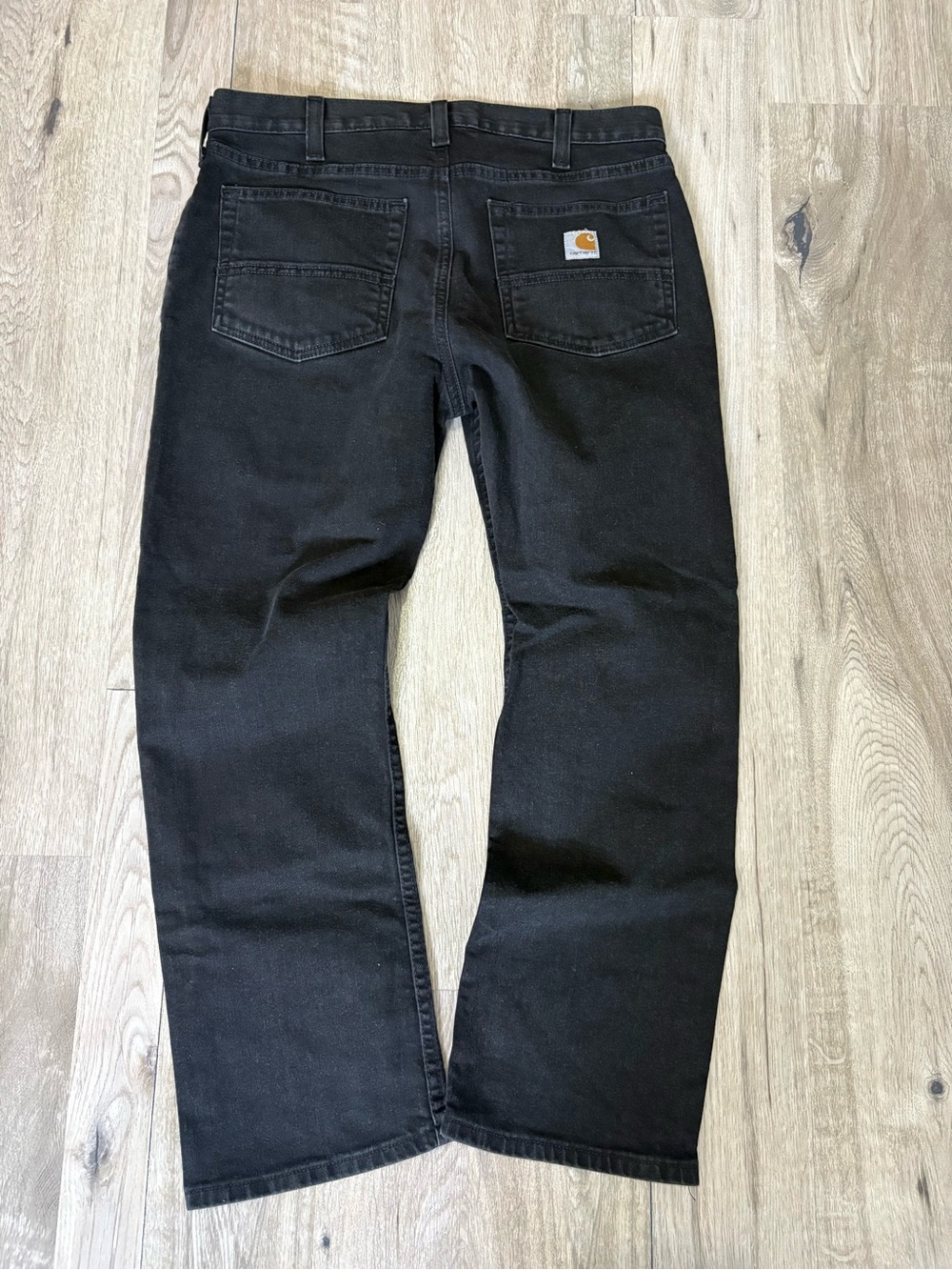 Carhartt Men's relaxed fit Jeans size 34x28 black denim